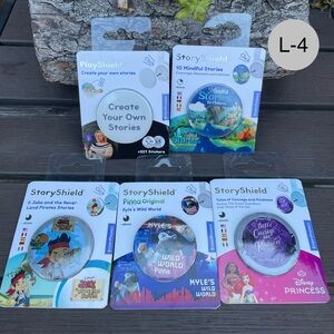 Lot Of 5 StoryShield for StoryPhones Create Your Own Stories DISNEY 
PRINCESS